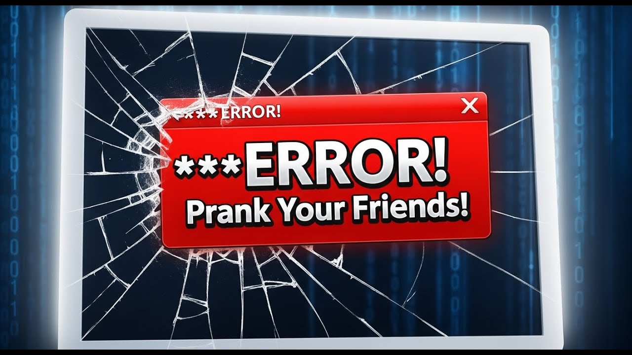 Error Message Generator Website ❓ Error Code Message Prank ❌ Windows Error Prank