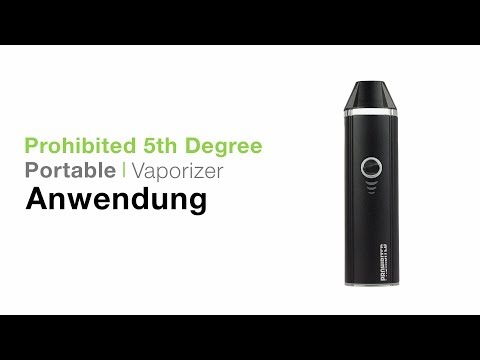 Prohibited in the 5th Degree Vaporizer Verdampfer Anwendung - TVape