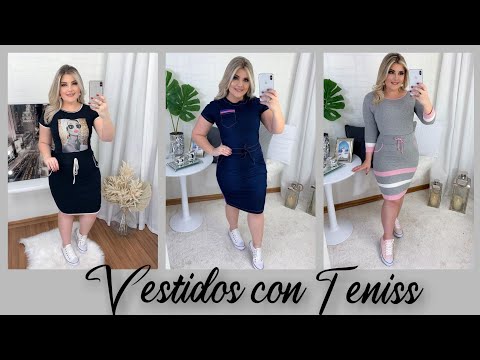 VESTIDOS CON TENIS 2021MODA Y TENDENCIA MUJER 2021/ DRESS OF TENIS