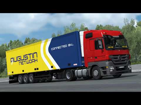 ETS2 Mercedes Actros MP3 1848 Bourges - Paris