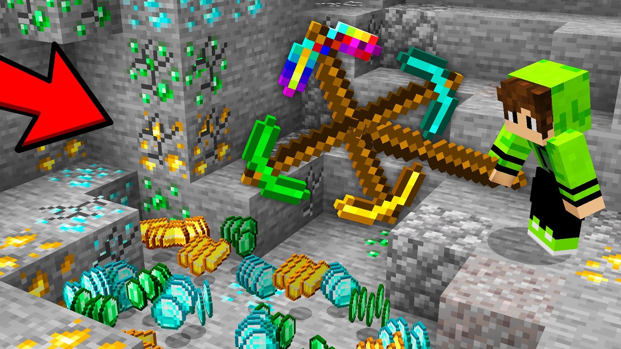 The BIGGEST SECRET ORE Pickaxe!