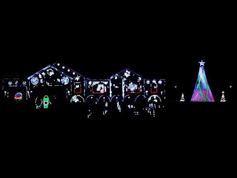 All I Really Want For Christmas (Lil Jon feat Kool Aid Man) Christmas Light Show 2023
