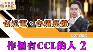 作個有CCL的人2 台光電台燿亮燈 (圖)