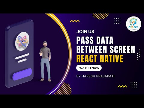 part2 React Navigation v6 Passing Data Between Screens | React Native Tutorial In Hindi 13