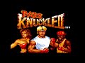 Streets Of Rage 2 Bare Knuckle II Intro And Title Screen Sega Game Gear