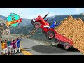 Greedy Tractor Wala Rescue Comedy Videos Collection Top Hindi Stories Kahaniya Bedtime Moral Stories