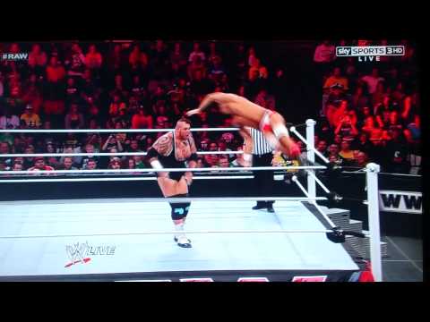 Antonio Cesaro Flying European Uppercut