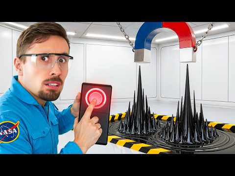 PROVO il FERROFLUIDO con un MAGNETE GIGANTE! 🧲