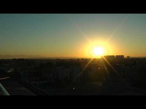 Sunrise over LA