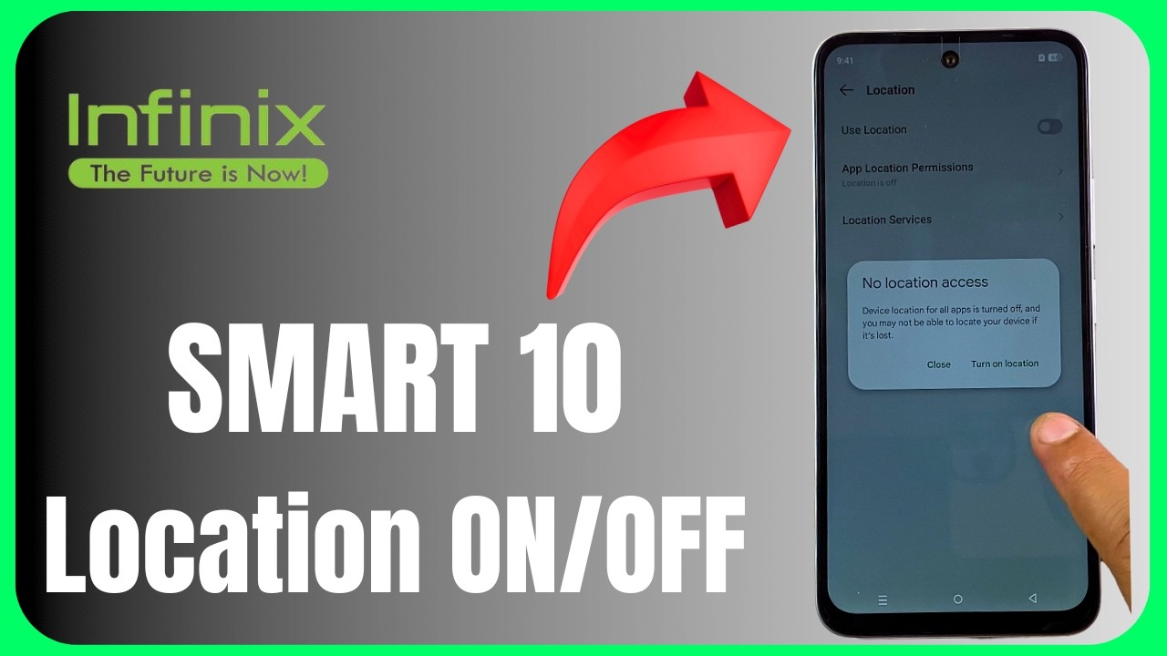 📍 Infinix Smart 10 Location ON/OFF 😱📱 | GPS Settings Tutorial 🔥