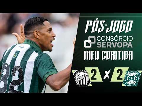 PEDRO ROCHA FAZ 2, MAS COXA DECEPCIONA E CEDE O EMPATE | PÓS-JOGO OPERÁRIO 2 X 2 CORITIBA