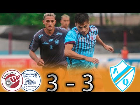 Primera B : UAI URQUIZA 3 - 3 ARGENTINO DE QUILMES | (Los Goles)