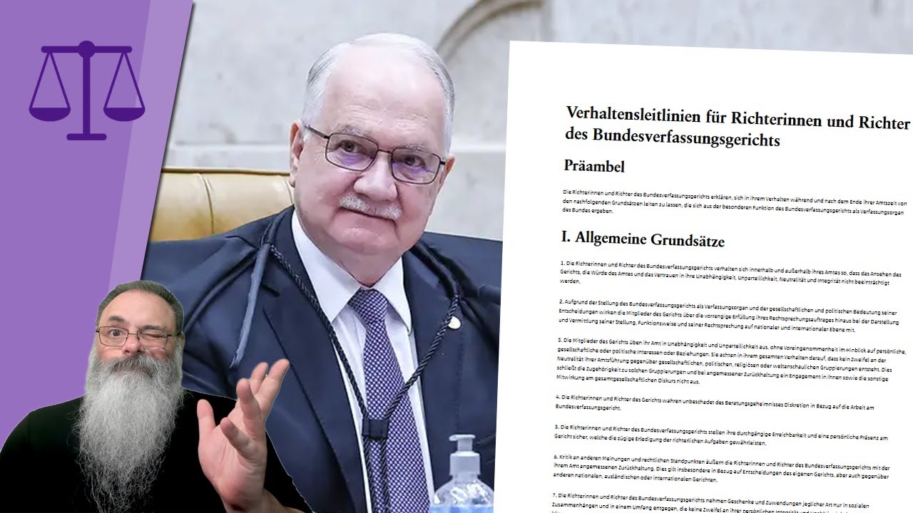 FACHIN quer CÓDIGO de ÉTICA para JUIZES, mas GILMAR MENDES e TOFFOLI preferem a BLINDAGEM COMPLETA