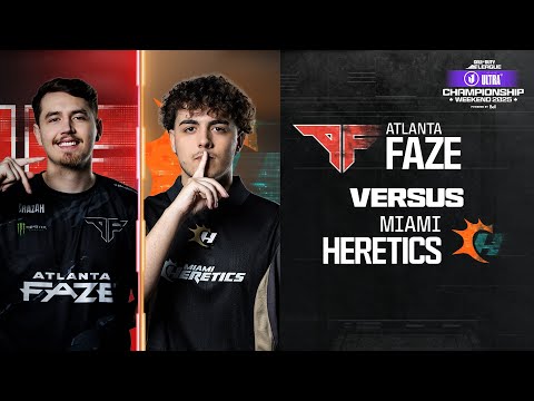 @FaZeVegas vs @MiamiHeretics | Championship Weekend | Losers Round 2