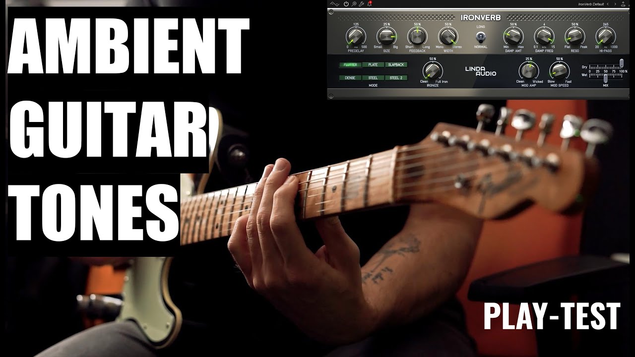 LINDA AUDIO IRONVERB: Guitar Ambient Music | Audified Prototypes | Play-Test - YouTube