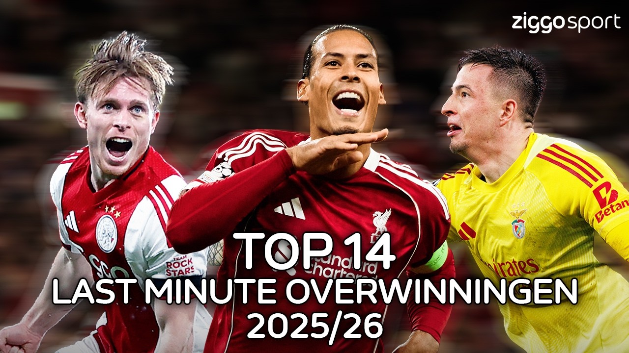 DE 14 MOOISTE LAST MINUTE OVERWINNINGEN VAN SEIZOEN 2025/26 🧤🔥 | Top 14 Ziggo Sport