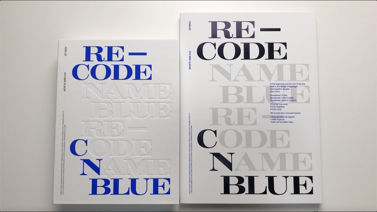 ♡Unboxing CNBLUE 씨엔블루 8th Mini Album RE-CODE (Standard & Special Ver.)♡
