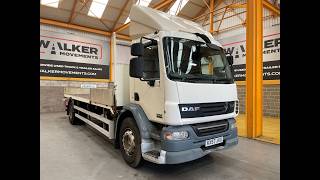 DAF LF55, 18 TONNE 4X2 DROPSIDE FLATBED &ndash; 2007 &ndash; KX57 JKO plat&oacute;s teheraut&oacute; | K&eacute;p 4 - Autoline