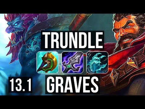 TRUNDLE vs GRAVES (JNG) | 9/2/14, Dominating | EUW Master | 13.1