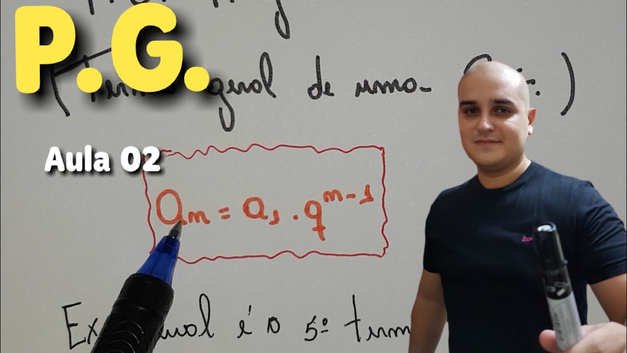 02 P.G. Progressão Geométrica: Fórmula do Termo Geral da PG