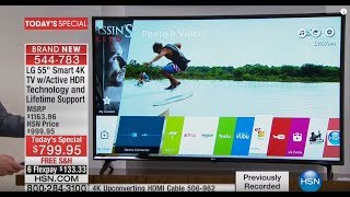 LG 55" Smart 4K Ultra HDTV w/Active HDR   Tech Support