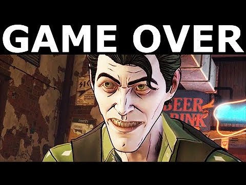All Game Over Scenes - BATMAN Season 2 The Enemy Within Episode 2: The Pact (Telltale Series)