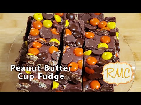 Randy Makes Chocolate Peanut Butter Cup Fudge