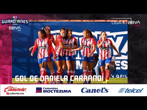 Gol de D. Carrandi | A. San Luis 2-1 Cruz Azul | LigaBBVAMXFemenil | Guard1anes 2020 J8