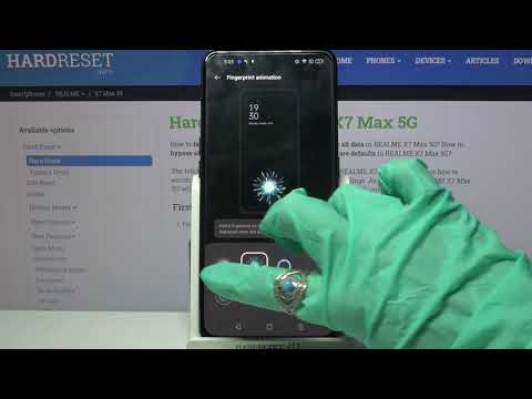 REALME X7 Max – Change Device Theme & Manage Screen Style