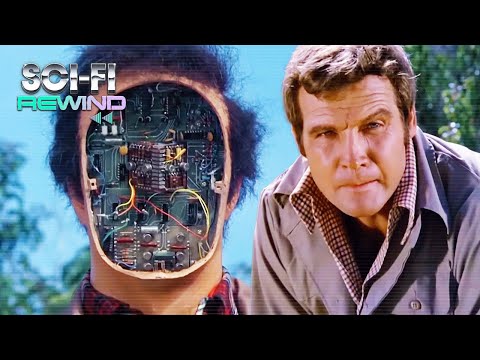 Robot Major Sloan's Bionic Fight With Steve | The Six Million Dollar Man | Sci-Fi Rewind