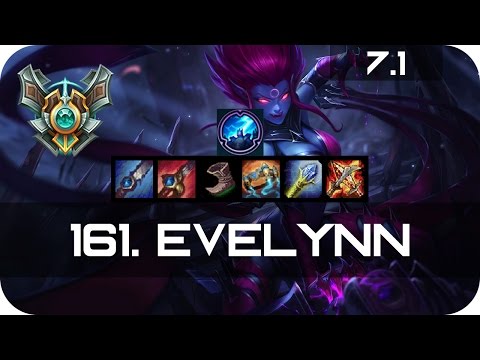 Master Evelynn Jungle vs Graves Season 7 s7 Patch 7.1 2017 Gameplay Guide Build Normals