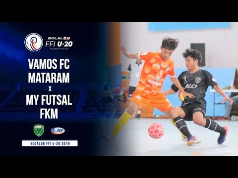 Vamos FC Mataram (3) vs (4) My Futsal FKM - Highlights Bolalob FFI U-20 2019