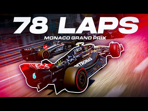 78 Laps of Monaco - 100% Monaco Grand Prix ONLINE with Simulation Damage