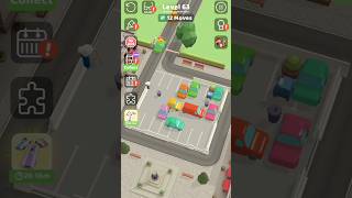PARKING JAM 3D LEVEL-63 | PARKING JAM 3D #viral #gaming #mqehgaming #parkingjam3d #shorts #63