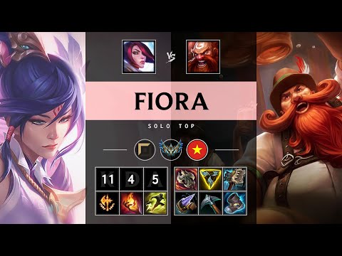 Fiora Top vs Gragas - VN Challenger Patch 25.04