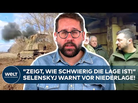 PUTINS KRIEG: Blockierte US-Waffenhilfe! Selenskyj warnt vor Niederlage der Ukraine!