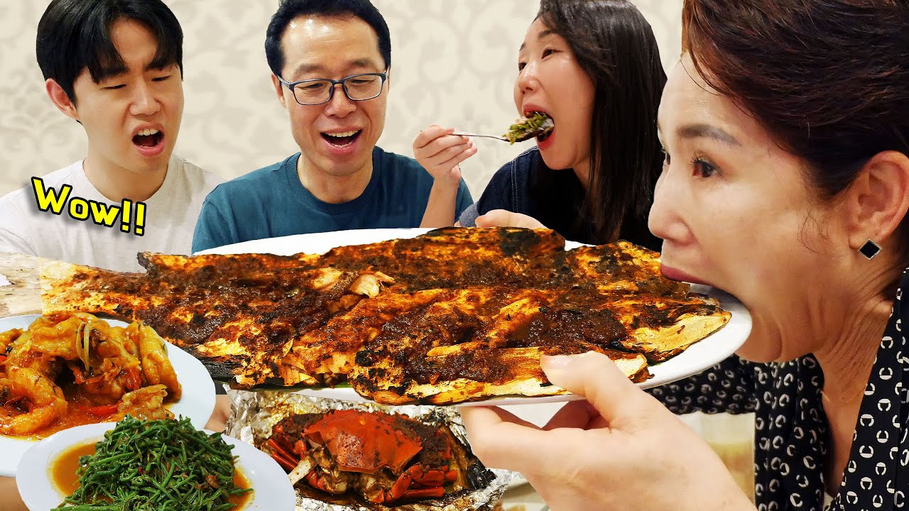 Akhirnya membawa keluarga Korea ke Indonesia! Hancurkan makanan YUK!!🔥🔥
