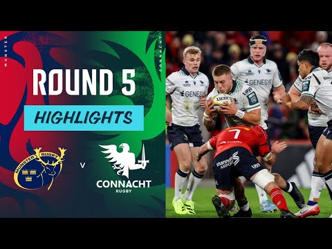 Munster v Connacht | Highlights | Round 5 | URC 25/26