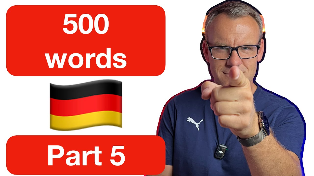 German key vocabulary A1-A2
