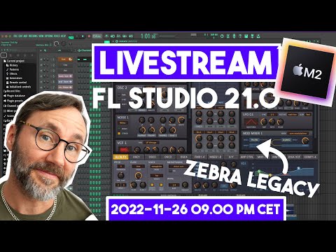 FL Studio 21 + Zebra Legacy, Apple M1/M2 + GIVEAWAYS 🎉❄⛄