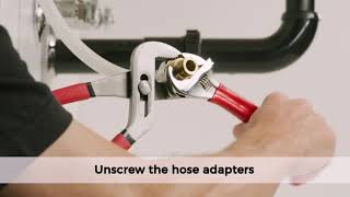 How to Replace Hot and Cold Side Valve Bodies for Pfister Widespread Bathroom Faucets
