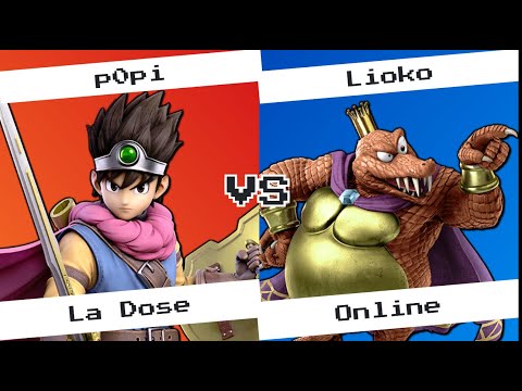 La Dose Online - p0pi (Hero) vs Lioko (King K. Rool, Wario)