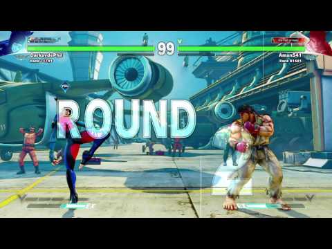 Street Fighter V DLC: Juri Online MP pt6 - vs. Ryu