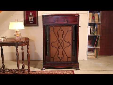 "Burgandy"...B.F. Goodrich Silvertown Cord. Orchestra...Columbia 800 Phonograph.