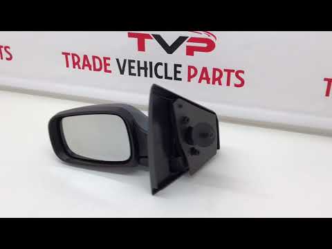 Fits Renault Clio 2005-2009 Door Wing Mirror Manual Primed Passenger Side video