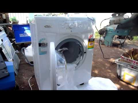 Front Loader Soap Suds Spin Cycle
