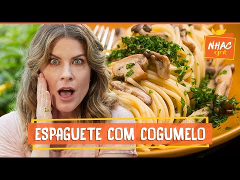 Pasta with Paris mushrooms, shimeji mushrooms, and shiitake mushrooms | Rita Lobo | Cozinha Prática