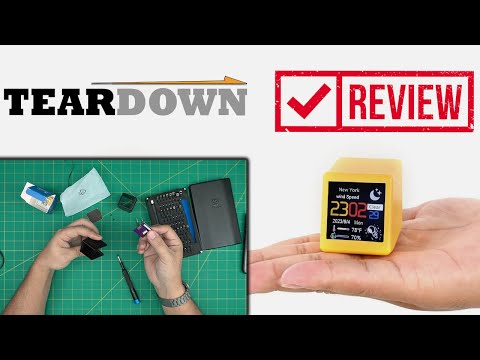 GeekMagic weather clock teardown