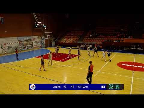 Kup Srbije 1/4 finala / ŽKK Vrbas Medela - KŽK Partizan 1953 / 11.01.2020.