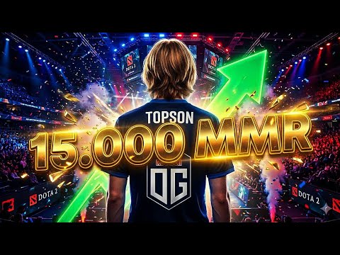 BACK TO PRO DOTA 2?! TOPSON reaches 15.000 MMR